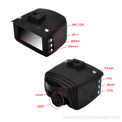 User manual fhd 1080P gps radar detector dash cam with night version car camera dvr video recorder